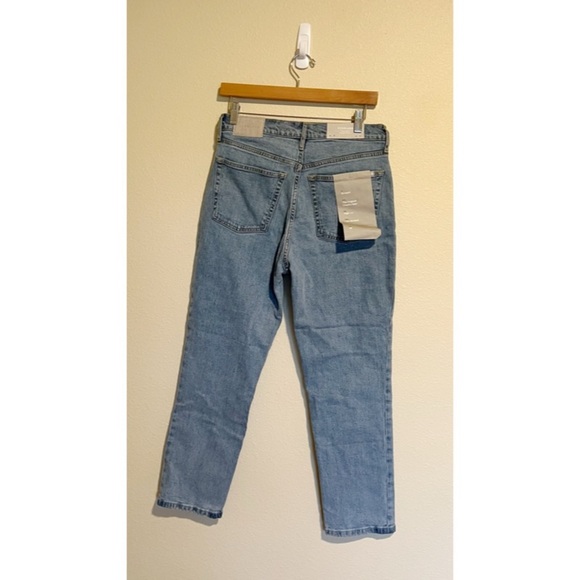 NWT Everlane Light Wash The Original Cheeky Jean 28 Crop - Picture 3 of 11